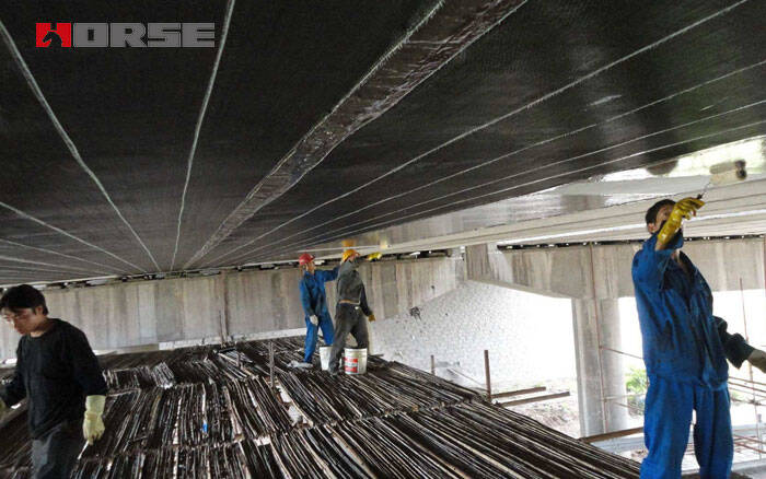 Fiber Reinforced Polymer(FRP) Fabrics structural strengthening system