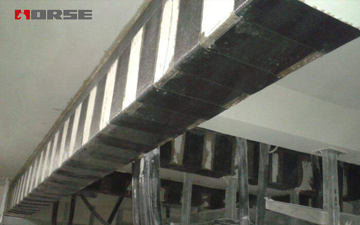 Strengthening Concrete Beams for Shear with CFRP Sheets