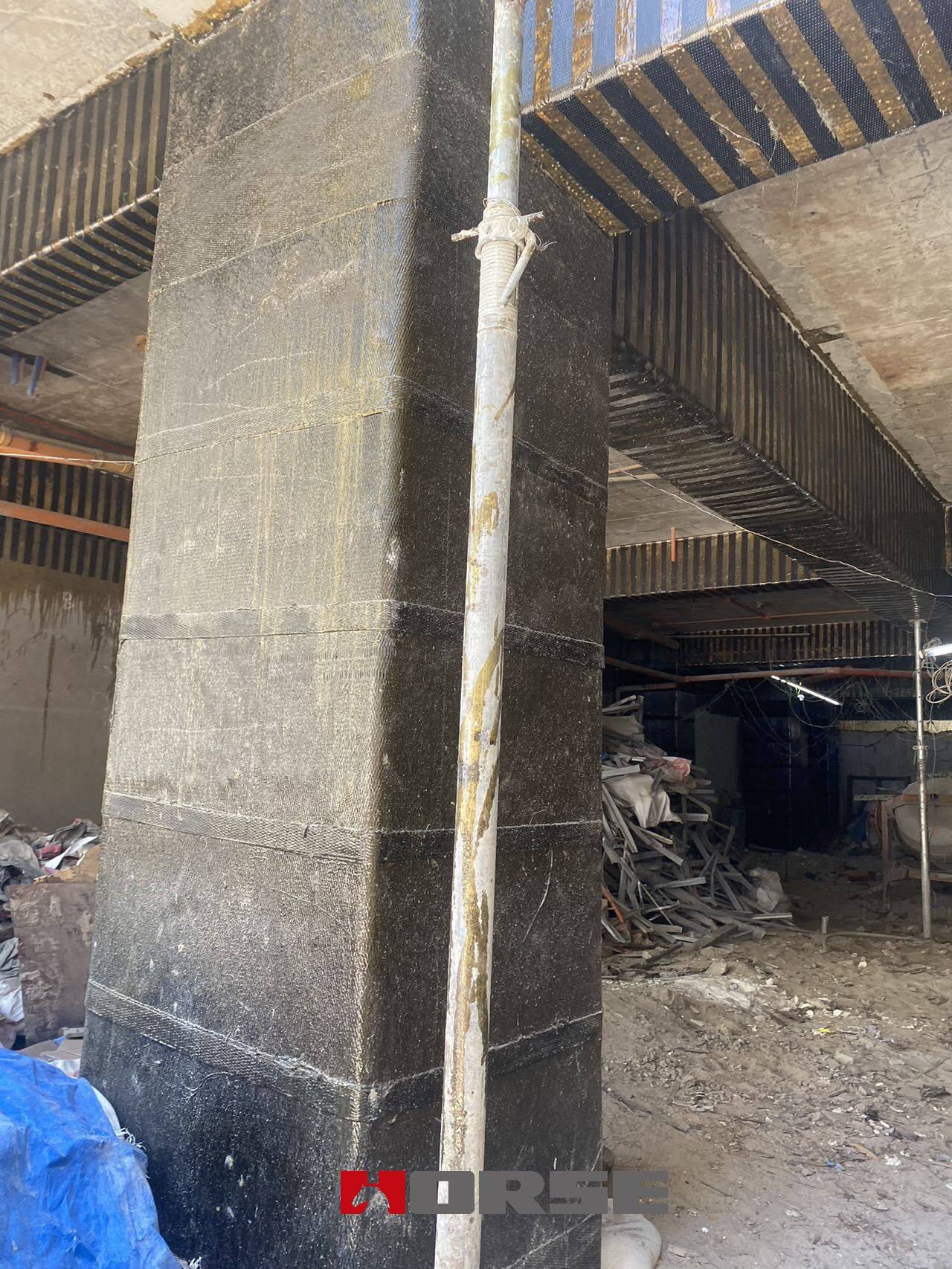 Hotel Structural Reinforcement Project By Carbon Fiber in the Philippines