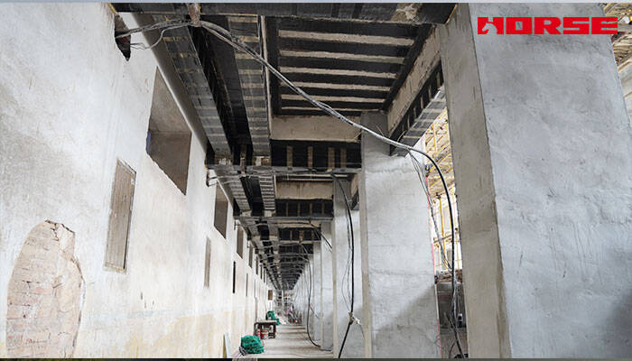 Carbon Fiber Reinforcement for a Hydropower Station Carbon Fiber Reinforcement for a Hydropower Station