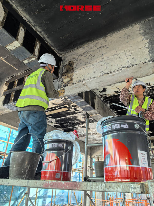 Rehabilitation of Reinforced Concrete Beams Using Carbon Fiber