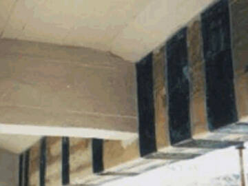 Externally bonded fiber reinforced polymer(FRP) for flexural 